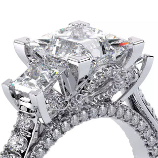 Couture 1.45ct Princess Three-Stone Engagement Ring Couture-0479P