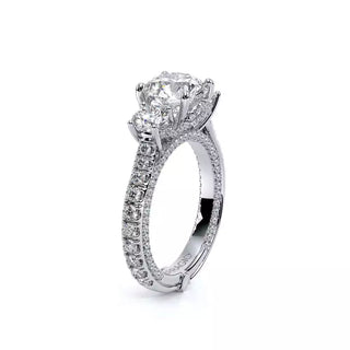 Couture 1.5ct Round Three-Stone Engagement Ring Couture-0479R