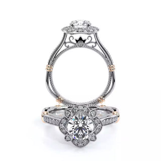 Parisian 0.3 Round Halo Engagement Ring Parisian-157R