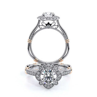 Parisian 0.3 Round Halo Engagement Ring Parisian-157R