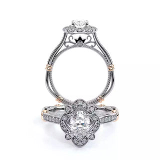 Parisian 0.3 Oval Halo Engagement Ring Parisian-157Ov