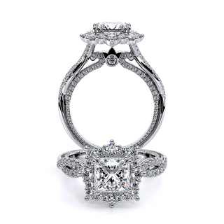 Couture 0.9ct Princess Halo Engagement Ring Couture-0481P