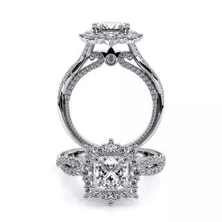 Couture 0.9ct Princess Halo Engagement Ring Couture-0481P