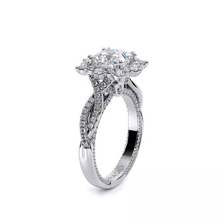 Couture 0.9ct Princess Halo Engagement Ring Couture-0481P