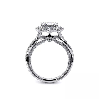 Couture 0.9ct Princess Halo Engagement Ring Couture-0481P