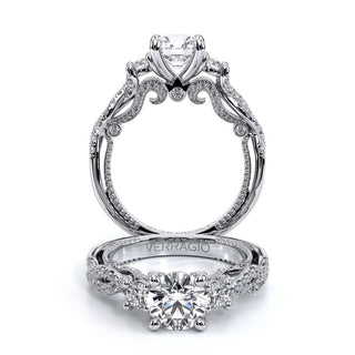 Insignia 0.5ct Round Three-Stone Engagement Ring Insignia-7074R