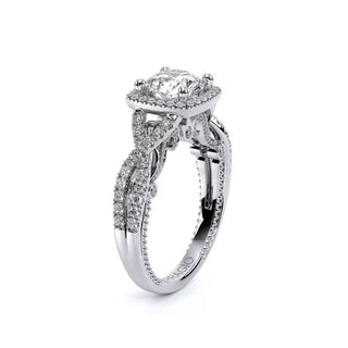 Insignia 0.45ct Cushion Halo Engagement Ring Insignia-7070Cu