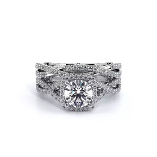 Insignia 0.45ct Cushion Halo Engagement Ring Insignia-7070Cu