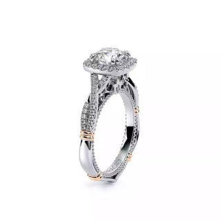 Parisian 0.3ct Cushion Halo Engagement Ring Parisian-106Cu