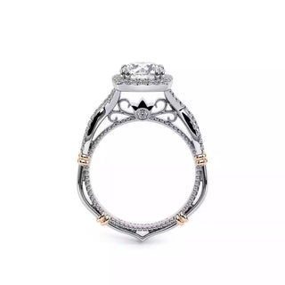 Parisian 0.3ct Cushion Halo Engagement Ring Parisian-106Cu