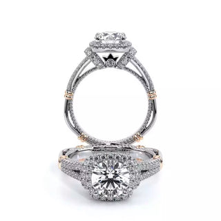 Parisian 0.35ct Cushion Halo Engagement Ring Parisian-117Cu