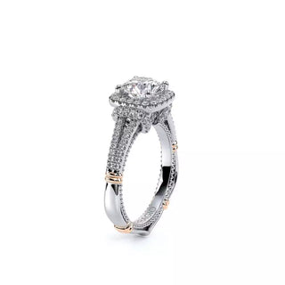 Parisian 0.35ct Cushion Halo Engagement Ring Parisian-117Cu