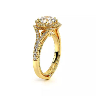 Couture 0.45ct Round Halo Engagement Ring Couture-0426R