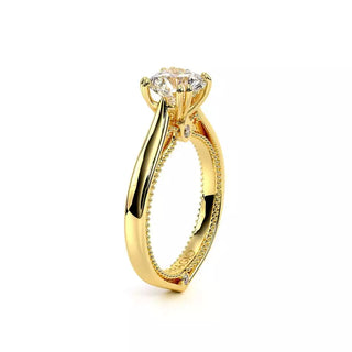 Couture 0.05ct Round Solitaire Engagement Ring Couture-0418R