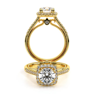 Couture 0.3ct Cushion Halo Engagement Ring Couture-0420Cu