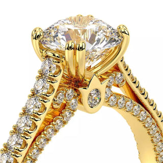 Couture 0.4ct Round Cathedral Engagement Ring Couture-0452R