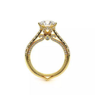 Couture 0.55ct Round Cathedral Engagement Ring Couture-0447R