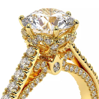 Couture 0.55ct Round Cathedral Engagement Ring Couture-0447R