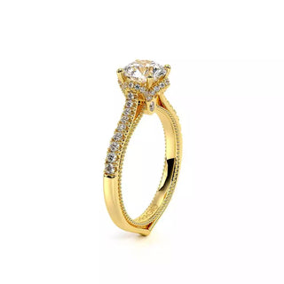 Couture 0.35ct Round Floral Engagement Ring Couture-0457R