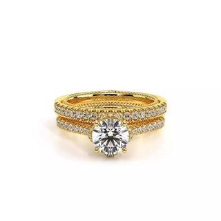 Couture 0.35ct Round Floral Engagement Ring Couture-0457R