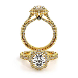 Couture 1.15ct Round Halo Engagement Ring Couture-0468R