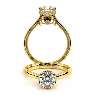 Renaissance 0.15 Round Solitaire Engagement Ring Renaissance-942R6.5