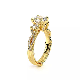 Couture 0.45ct Round Three Stone Engagement Ring Couture-0423R-Tt