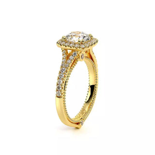 Couture 0.4ct Cushion Split Shank Engagement Ring Couture-0424Cu