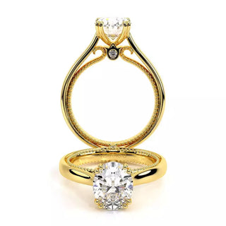 Couture 0.05ct Oval Solitaire Engagement Ring Couture-0418Ov