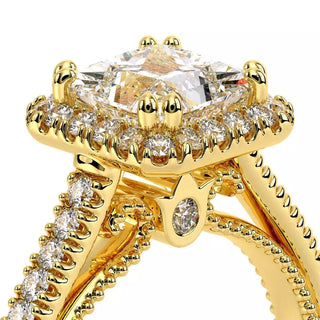 Couture 0.3ct Princess Halo Engagement Ring Couture-0420P