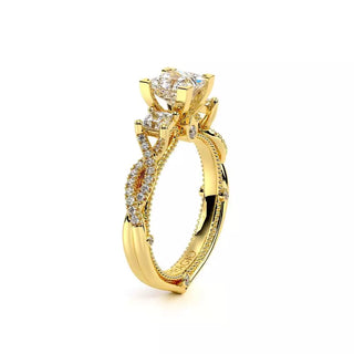 Couture 0.5ct Princess Three Stone Engagement Ring Couture-0423P