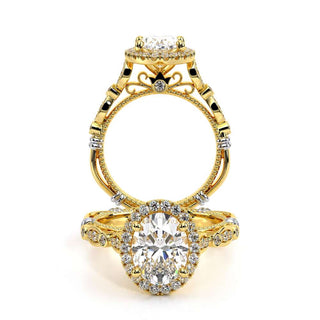 Parisian 0.35ct Oval Halo Engagement Ring Parisian-136Ov