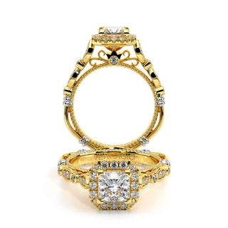 Parisian 0.3ct Princess Vintage Engagement Ring Parisian-136P