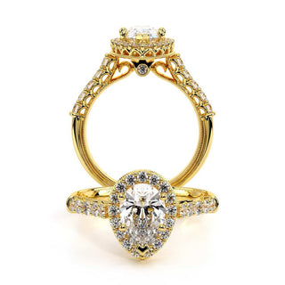 Renaissance 0.5 Pear Halo Engagement Ring Renaissance-903-Pr