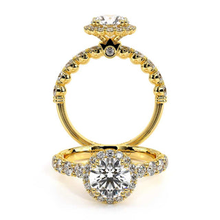 Renaissance 0.95 Round Halo Engagement Ring Renaissance-954R2.5