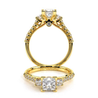 Renaissance 0.4 Pear Three Stone Engagement Ring Renaissance-956P1.5