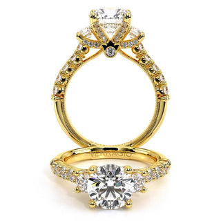 Renaissance 1.1 Round Three Stone Engagement Ring Renaissance-958R2.7