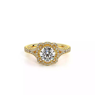 Couture 0.6ct Round Halo Engagement Ring Couture-0444