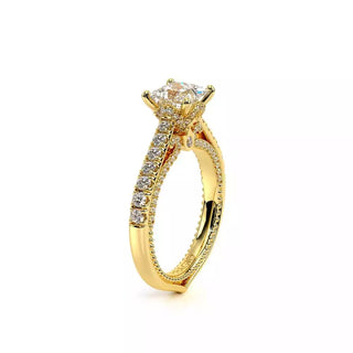 Couture 0.05ct Princess Cathedral Engagement Ring Couture-0447P