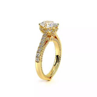 Couture 0.5ct Oval Cathedral Engagement Ring Couture-0447Ov