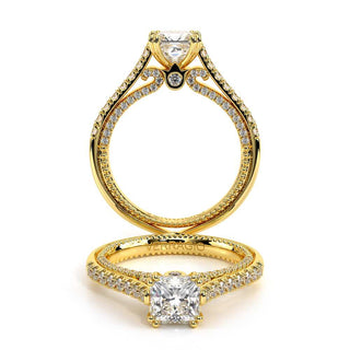 Couture 0.4ct Princess Cathedral Engagement Ring Couture-0452P