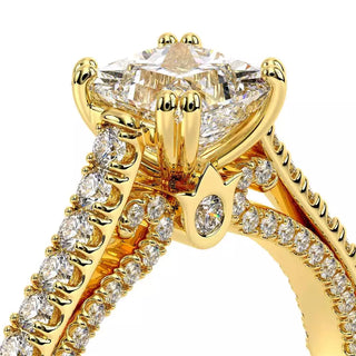 Couture 0.4ct Princess Cathedral Engagement Ring Couture-0452P