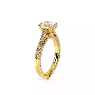 Couture 0.4ct Oval Cathedral Engagement Ring Couture-0452Ov