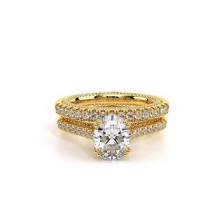 Couture 0.4ct Oval Cathedral Engagement Ring Couture-0452Ov