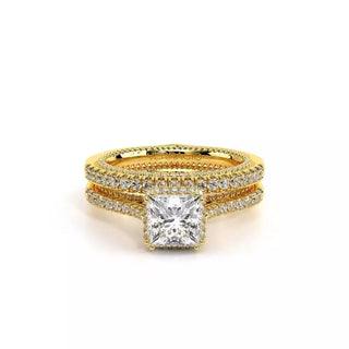 Couture 0.5ct Princess Halo Engagement Ring Couture-0482Pr