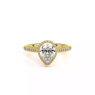 Couture 0.55ct Pear Pave Engagement Ring Couture-0482Ps