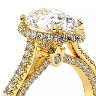 Couture 0.55ct Pear Halo Engagement Ring Couture-0482Ps