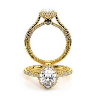 Couture 0.5ct Oval Halo Engagement Ring Couture-0482Ov