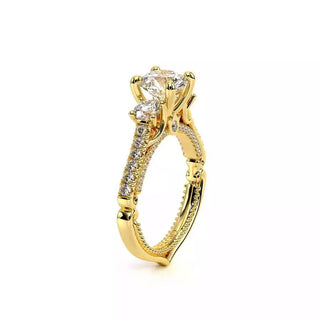 Couture 0.85ct Round Three-Stone Engagement Ring Couture-0470R