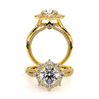 Couture 0.9ct Round Halo Engagement Ring Couture-0481R